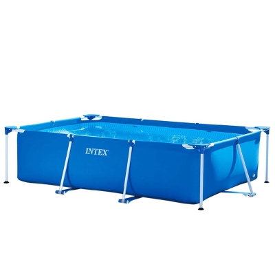 Intex Piscina de Tubo Rectangular Grande