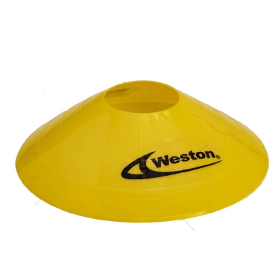 Weston Cono Plástico Amarillo 2"