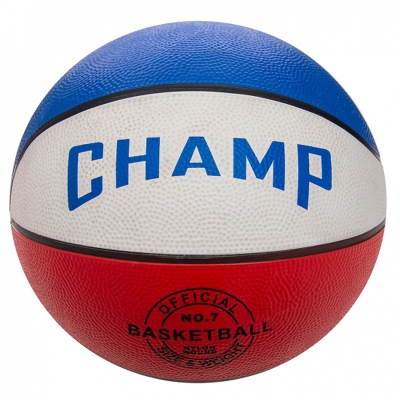 Balon de Basket #7 Rojo/Blanco Champ