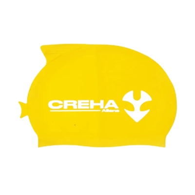 Gorro Natación Silicon Niño Amarillo
