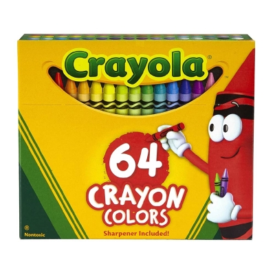 Crayola 64 Crayones de Cera