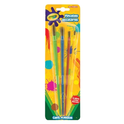 Crayola Set de 4 Pinceles