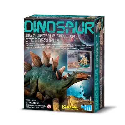 4m Kidzlabs Excava un Dinosaurio Stegosaurus