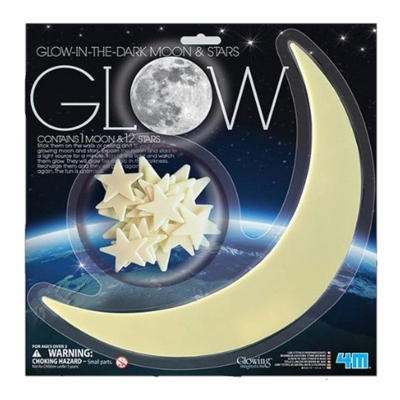 Estrellas & Lunas 4M Glow In Dark