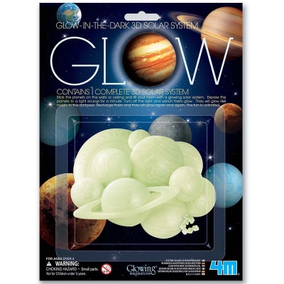 Sistema Solar Glow In Dark 3D