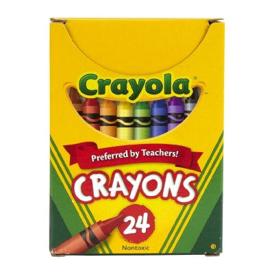 Crayola Crayones de cera 24 pzas
