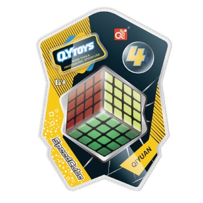 QiYi Toys Cubo de Velocidad 4x4 Negro