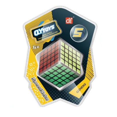Cubo De Armar 5x5 Qiyi Negro