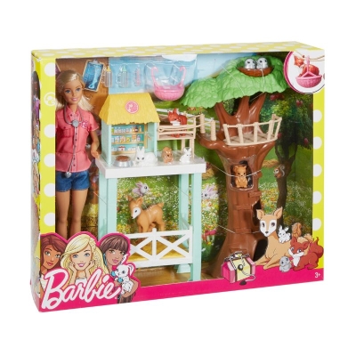 Barbie Playset Rescate Animal