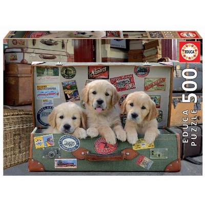 Educa Rompecabezas Cachorros 500 pzas