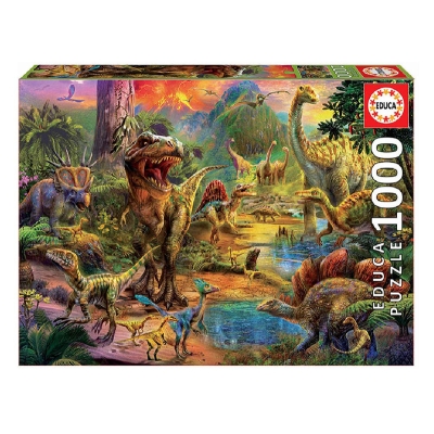 Educa Rompecabezas Tierra de Dinosaurios 1000 pzas