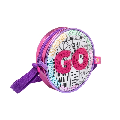 Bolso de Lentejuelas con Marcadores