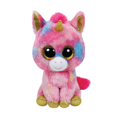 TY Peluche Beanie Unicornio Multicolor 6"