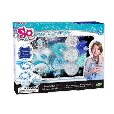 So Beads Set de Pulseras Princesa de Hielo