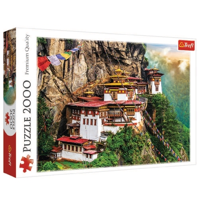 Trefl Rompecabezas Bhutan Nido del Tigre 2000 pzas