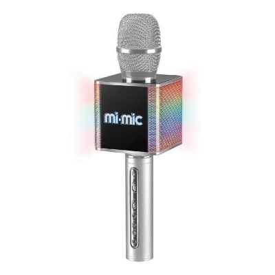 Toyrific Micrófono Led Gris