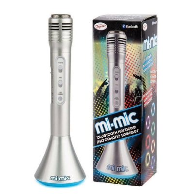 Toyrific Micrófono con Plateado