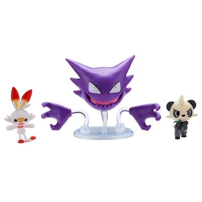 Set de 3 Figuras de Batalla de Pokemon