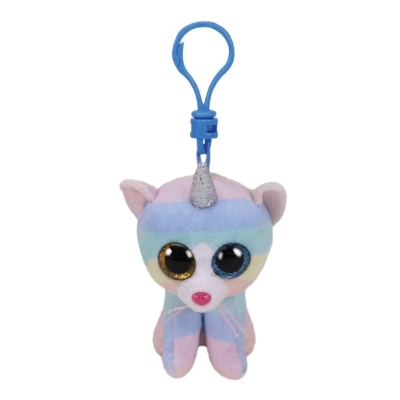 Peluche TY Gato Unicornio Heather Clip