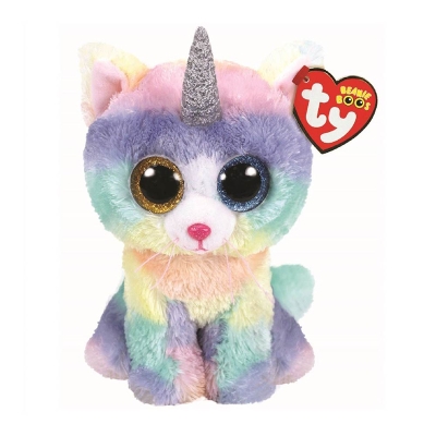 Peluche TY Gato Unicornio Heather