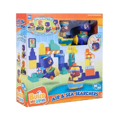 Bloques Build Me Up Air & Sea con 2 Vehiculos