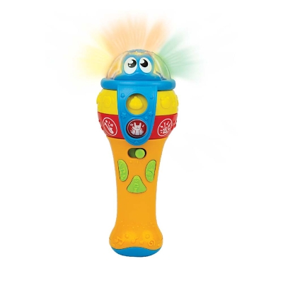 Micrófono con Luz y Sonido