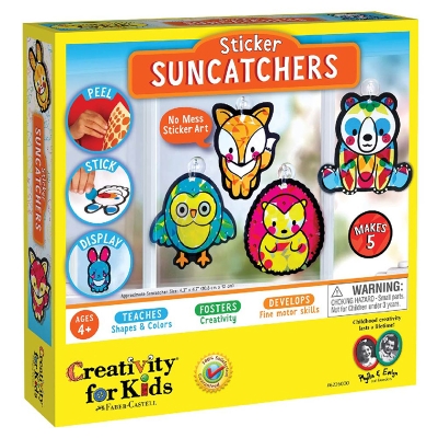 Creativity for Kids Sticker Suncatchers