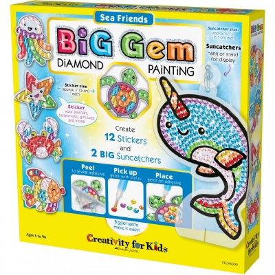 Creativity for Kids Big Gem Sea Friends