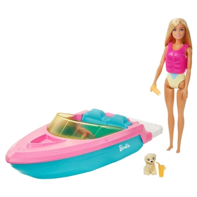 Barbie Playset Bote