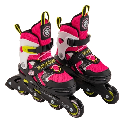 Patines en Línea Ajustables Rosa Size 29-33