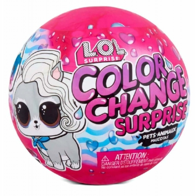 LOL Surprise Mascotas Color Change