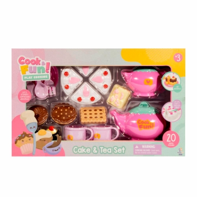 Set de Té Y Pastel Cook & Fun 20 Piezas