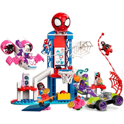 Lego Marvel Spiderman Webquarters