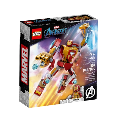 Lego Marvel Iron Man Con Armadura Robótica