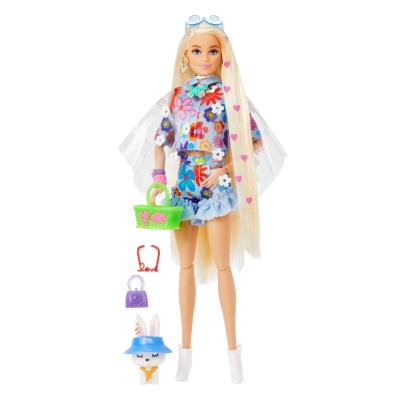 Barbie Extra Floral con Mascota
