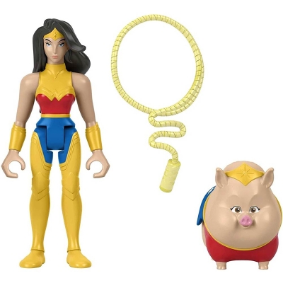 Fisher Price Super Mascotas Wonder Women y Pig