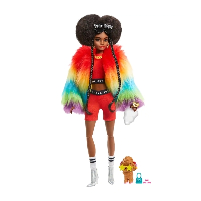 Muñeca Barbie Extra Fashionista Con Mascota