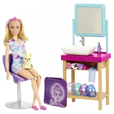 Playset Muñeca Barbie Spa Mascarilla