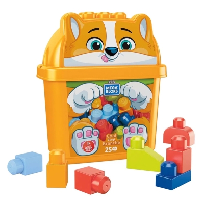 Megabloks Caja de Bloques Corgi