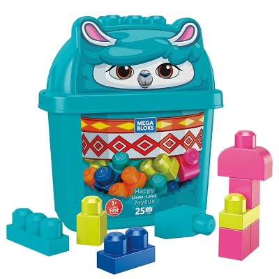 Megabloks Caja de Bloques Happy Llama