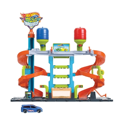 Hot Wheels Playset Torre Mega Car Wash