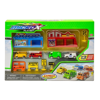 Sun Toys Playset Micro Racers