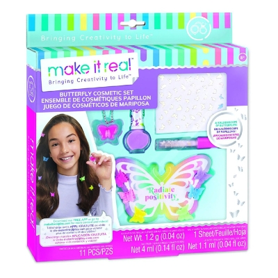 Make It Real Set Cosmético Mariposas