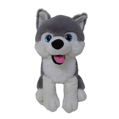 Peluche Bear Hugs Perro Husky