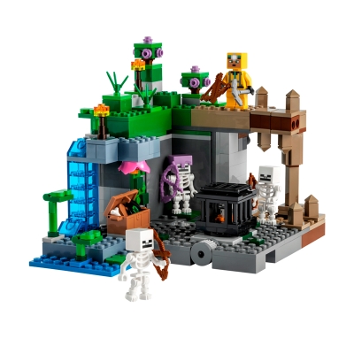 Lego Minecraft  The Skeleton Dungeon 8+