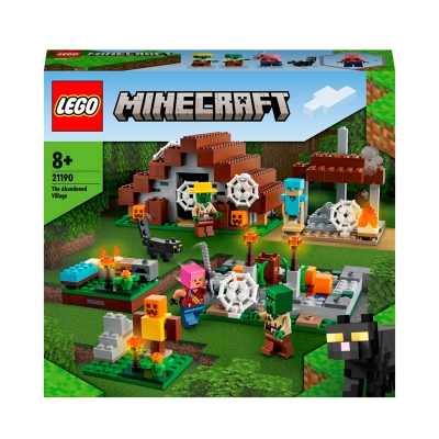 Lego Minecraft The Abandoned Village 8+