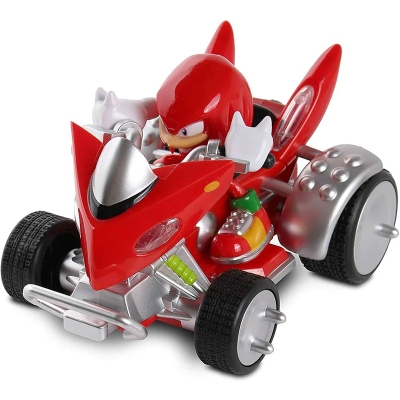 Sonic Knuckles Vehículo Radio Control Pull Back Racer