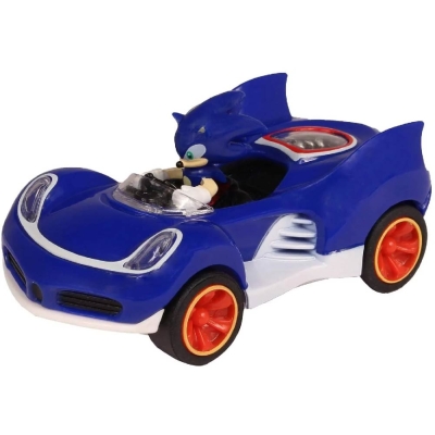 Sonic Vehículo Radio Control Pull Back Racer