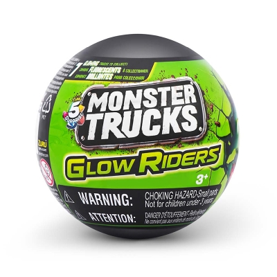 5 Surprise Monster Truck Glow Riders