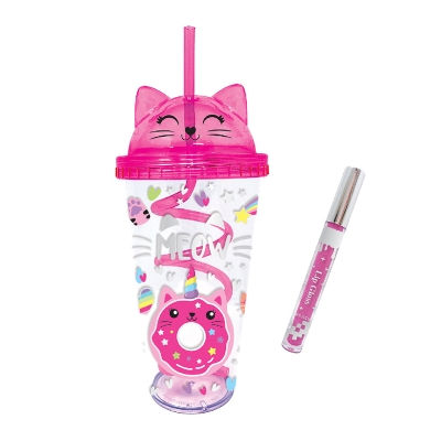 Hot Focus Vaso Gatico Con Labial